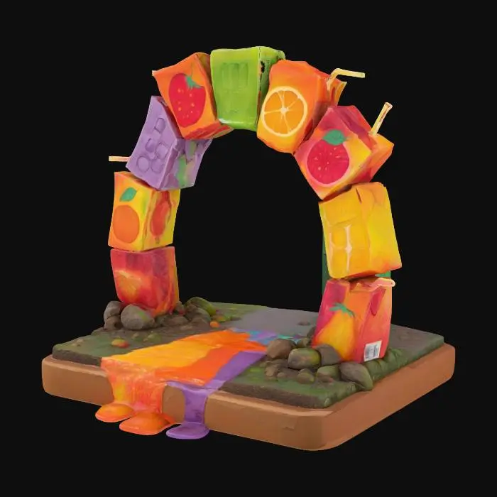 3D model for Juicebox Archway, #arch#