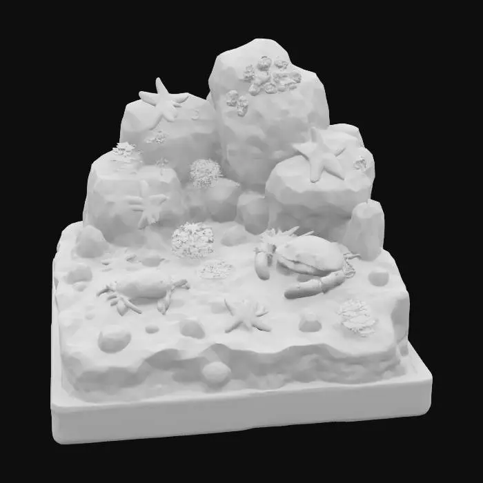 3D model for Tide Pool Harmony, #ocean#