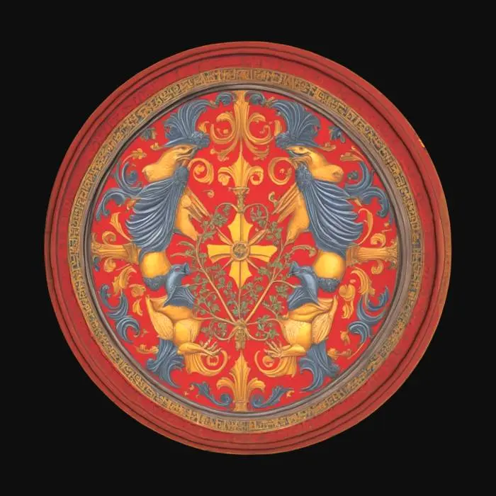 3D model for medieval decoration