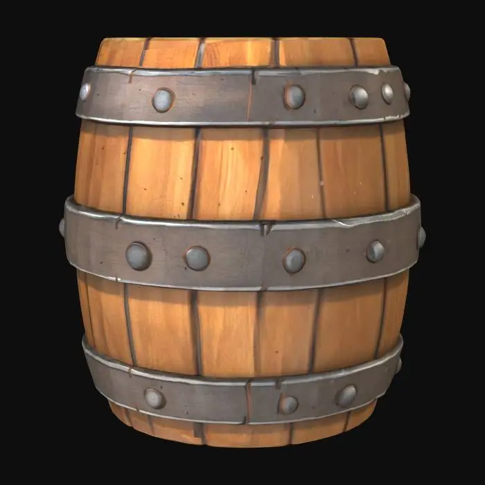 3D model for Barrel of Adventure