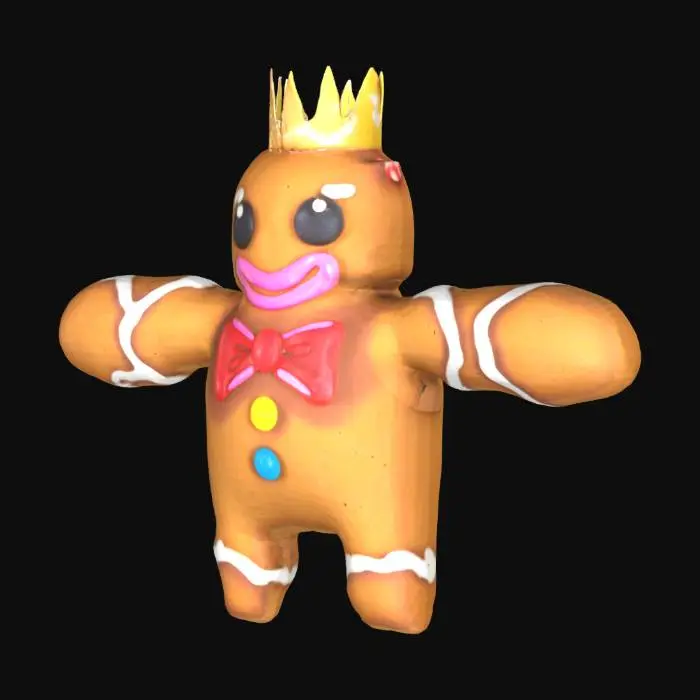 3D model for Colorful King, #SketchTo3D#