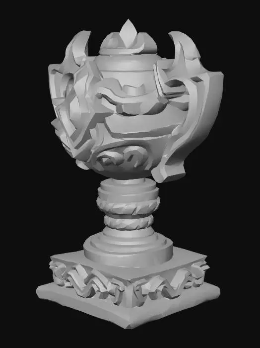3D model for Mystic Victory Trophy