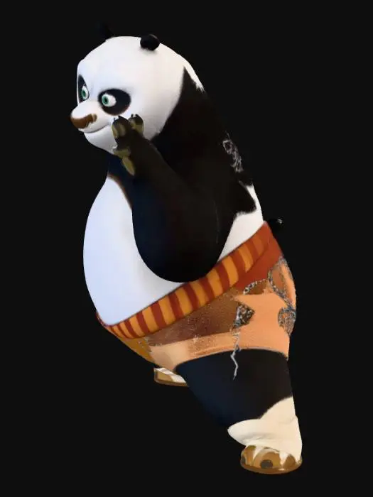 3D model for Kung Fu Panda