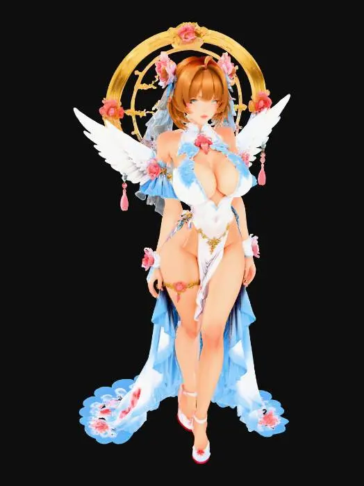 3D model for Seraphic Elegance