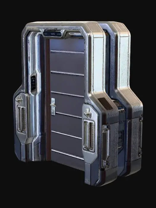 3D model for Quantum Portal Door