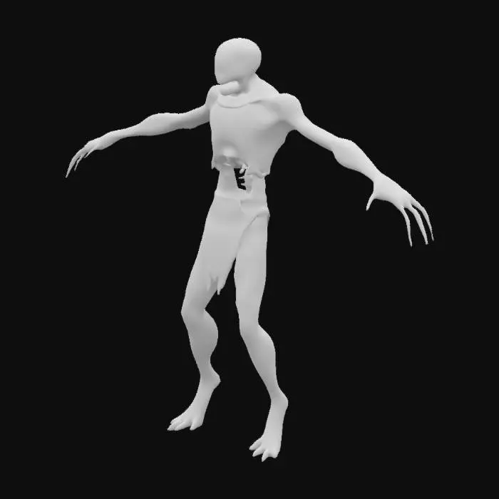 3D model for Harpy Creature