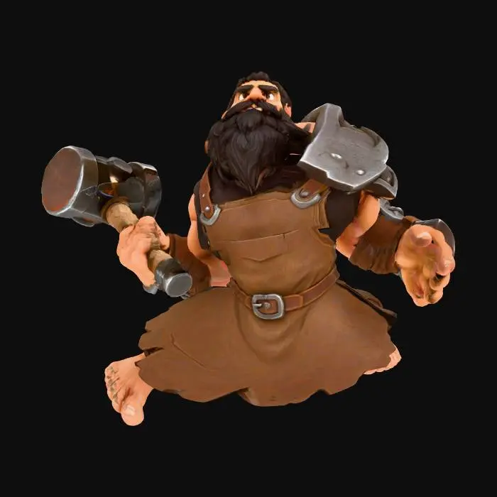 3D model for Blacksmith's Forge