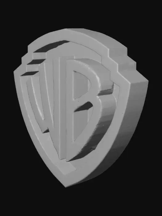 3D model for Warner Bros Logo
