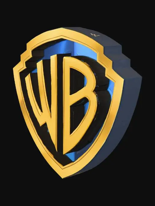 3D model for Warner Bros Logo