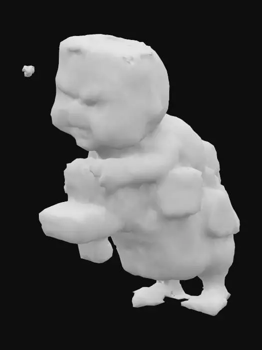 3D model for Green Rider on Duck