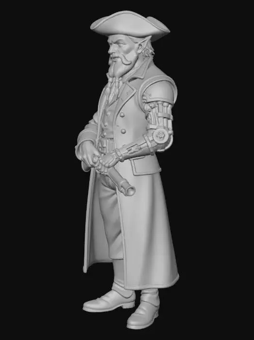 3D model for Clockwork Corsair