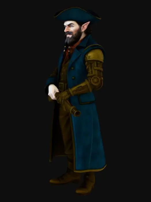 3D model for Clockwork Corsair