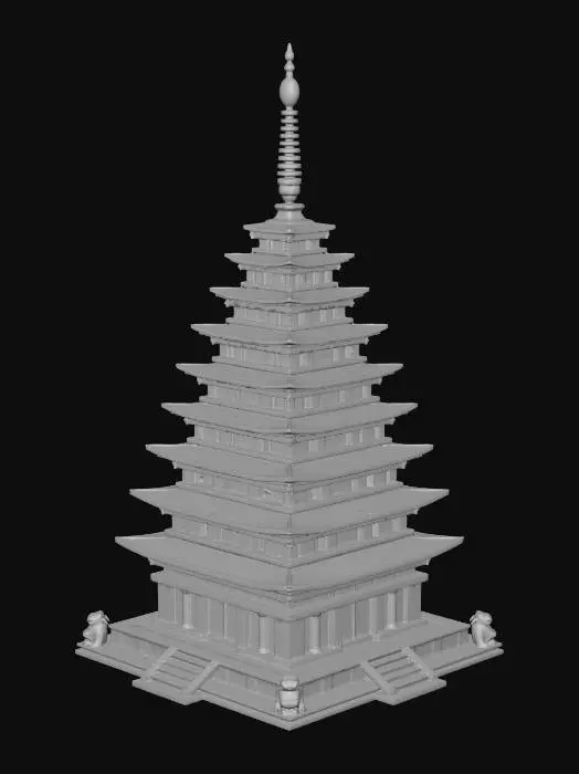 3D model for Pagoda Majesty