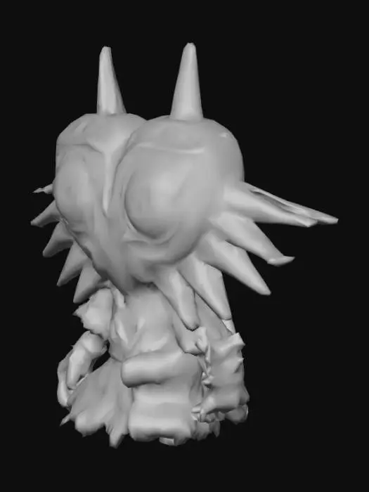 3D model for Majestic Masked Figure