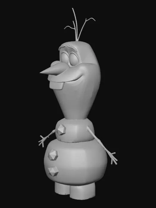 3D model for Geometric Snowman