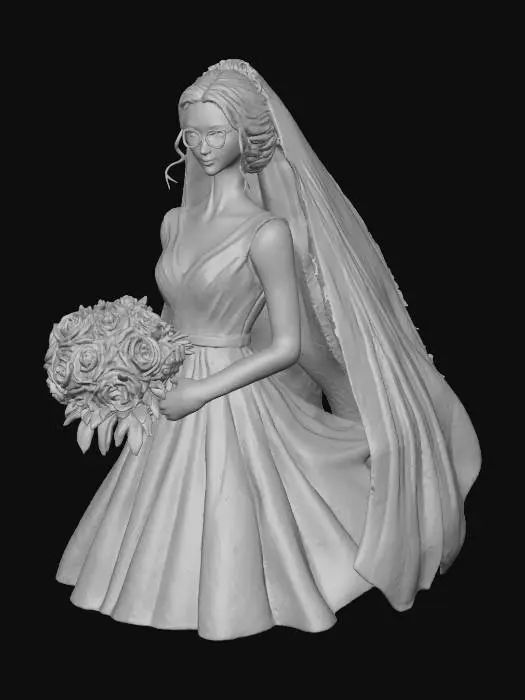 3D model for Bride's Grace