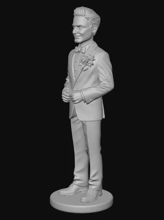 3D model for Groom Figure