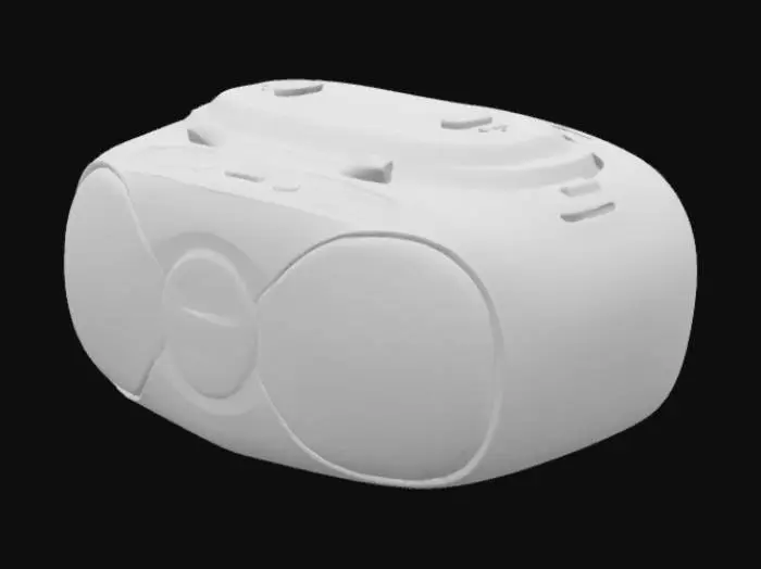3D model for Philips CD Boombox