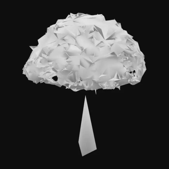 3D model for Can you design a good looking low poly tree that will not take much memory on budget android devices