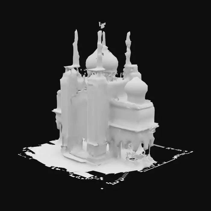 3D model for дворец из лунного света в стиле игры The Elder Scrolls цивилизация каджитов, величественный стиль, HDR, сверхвысокая детализациb, сверхвысокое качество 40k