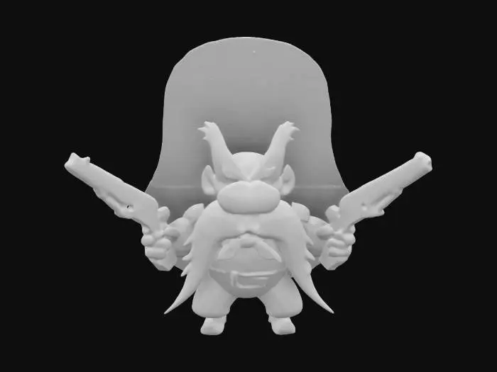 3D model for Küfürbaz Haydo, Cowboy Standoff