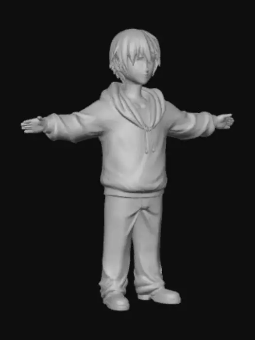 3D model for Contemplative Sky