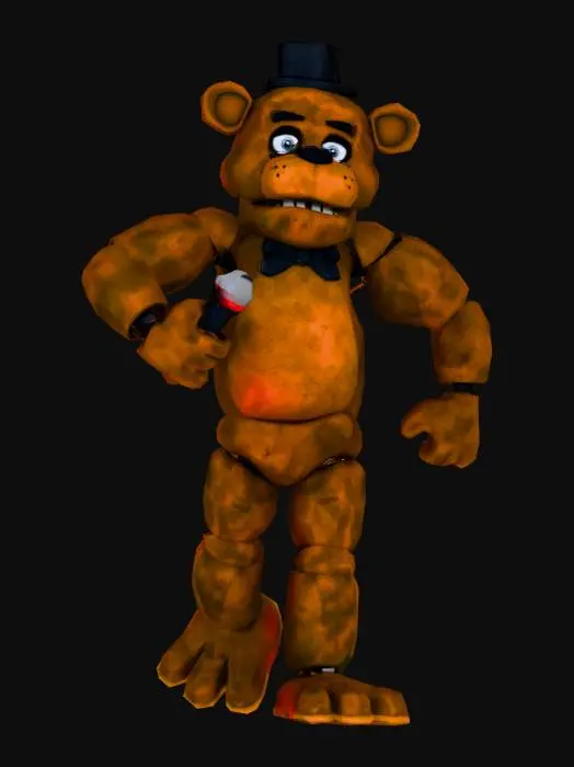 3D model for Animatronic Bear
