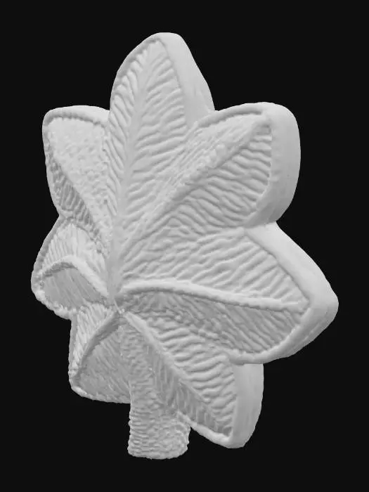 3D model for Silver Leaf Design