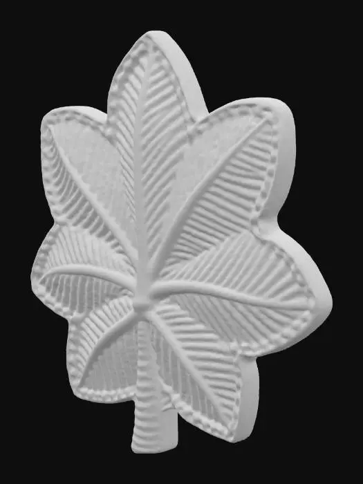 3D model for Silver Leaf Design