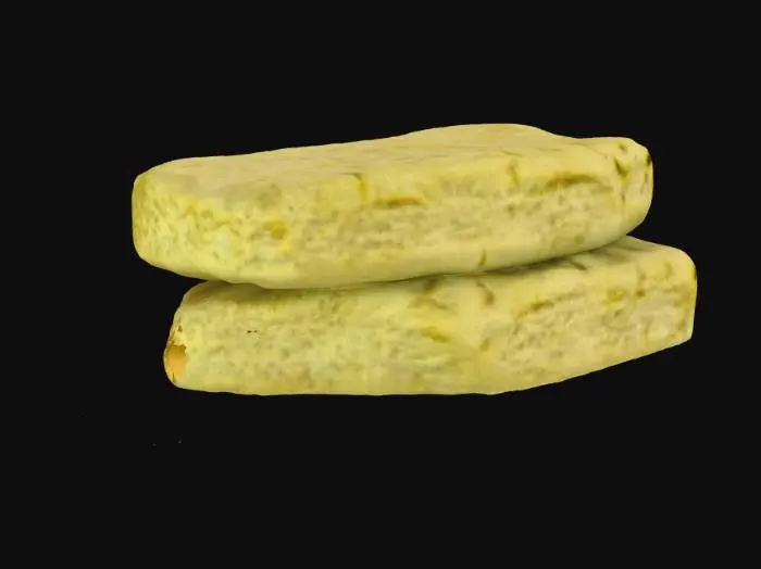 3D model for Yellow rocks A1