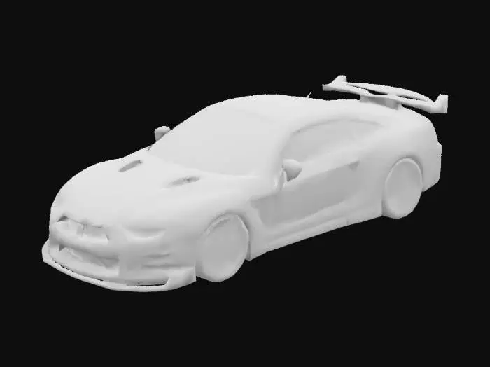 3D model for A Nissan GTR R34