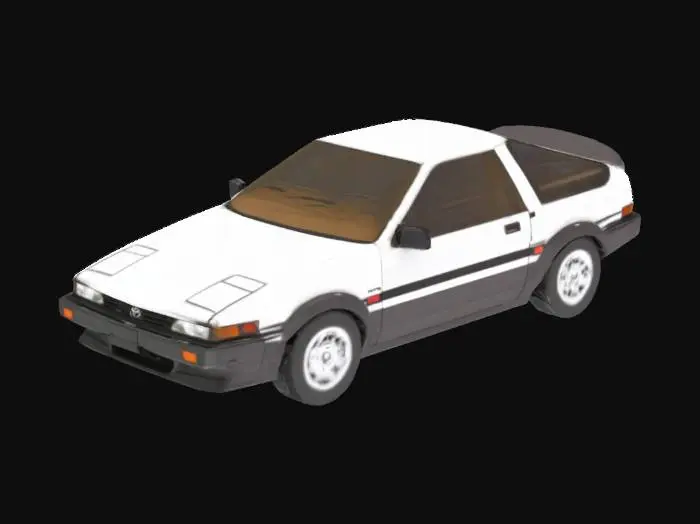 3D model for Toyota Sprinter Trueno (AE86)
