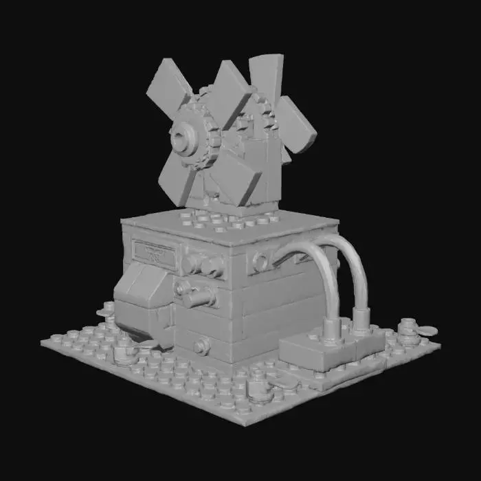 3D model for Lego Power Generator