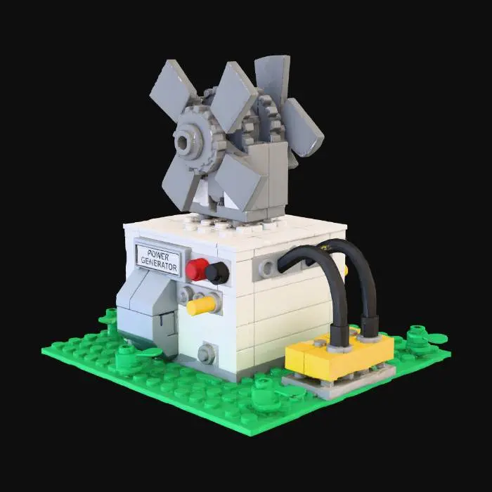 3D model for Lego Power Generator