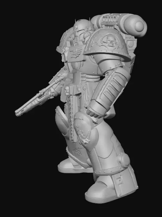 3D model for Ironclad Warlord