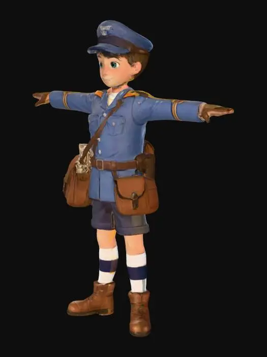 3D model for Mail Delivery Day