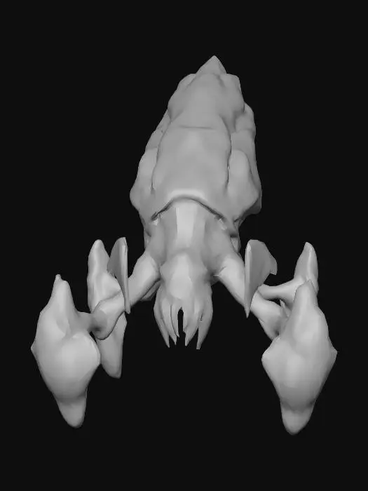 3D model for Rocky Creature