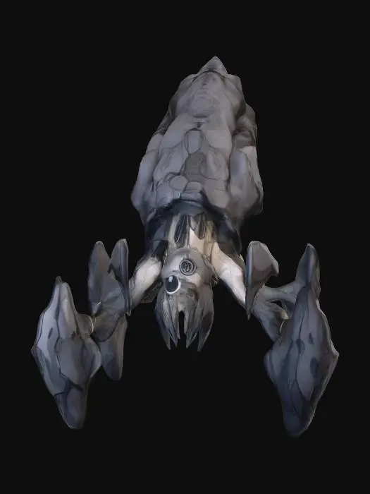 3D model for Rocky Creature