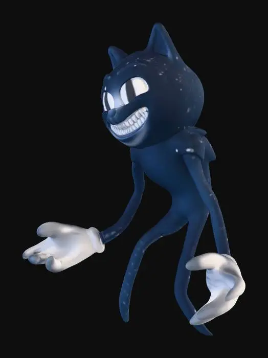 3D model for Cartoon cat