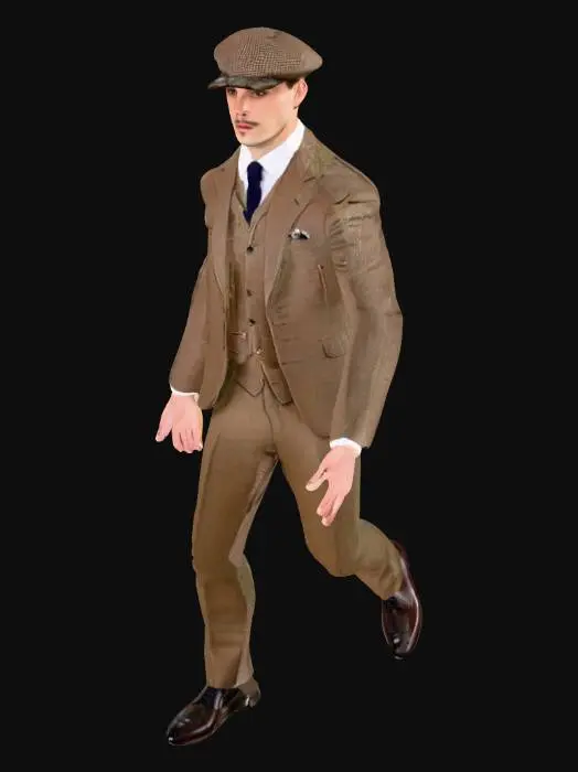 3D model for Vintage Suit Display