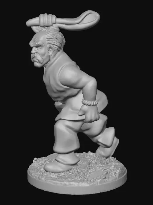 3D model for Slingshot Warrior