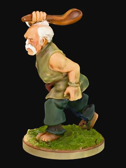 3D model for Slingshot Warrior