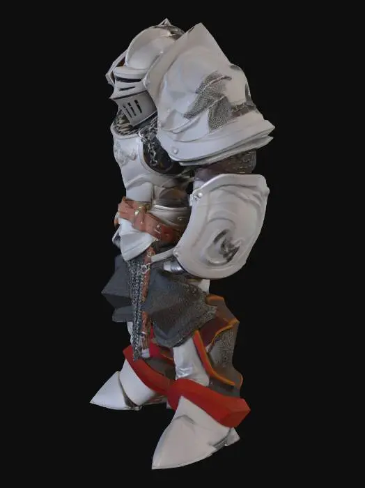 3D model for Knight of Flames