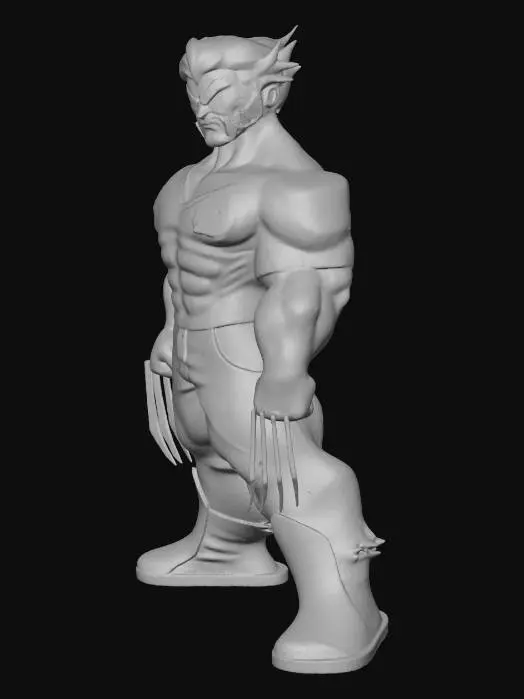 3D model for The Clawed Hero