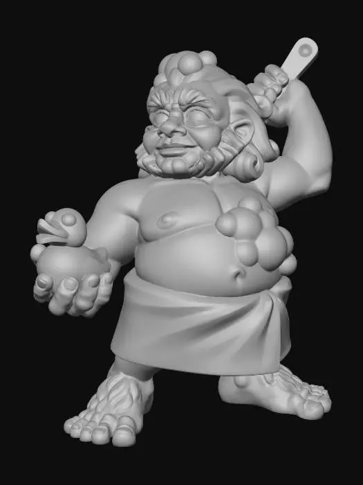 3D model for VVM_JUNE_24_BAE_VICTIS_BATHING_HALFLING