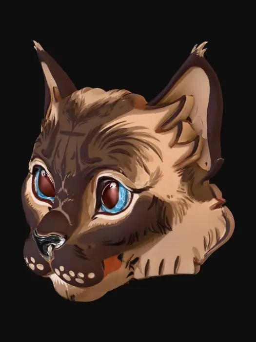 3D model for Nightshade Feline