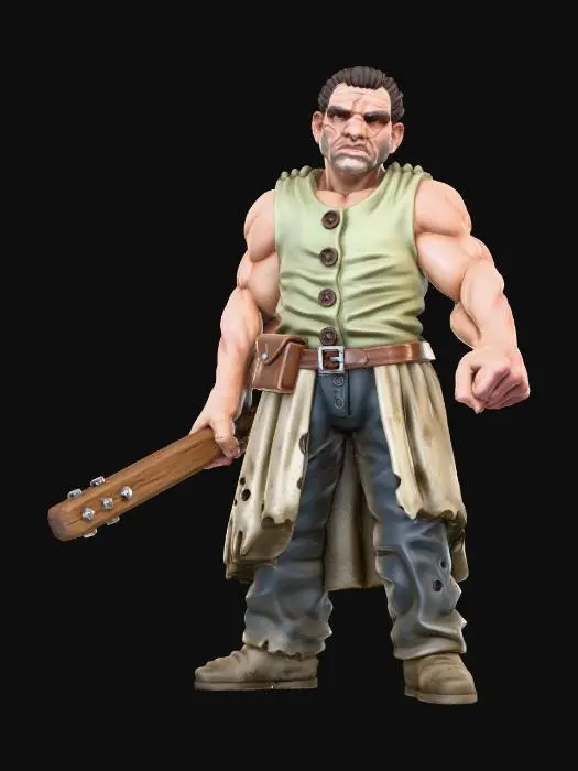 3D model for Bandit-pose1