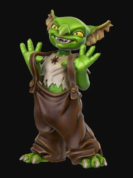 3D model for Sewer Goblin-J