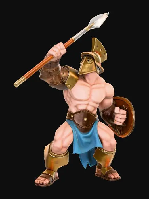 3D model for Gladiator Triumph