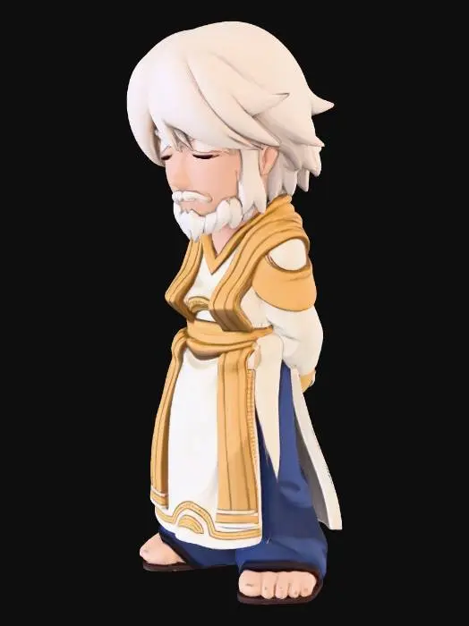 3D model for Wise Elder